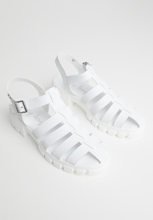 SISSY BOY - Tread lightly heel - white