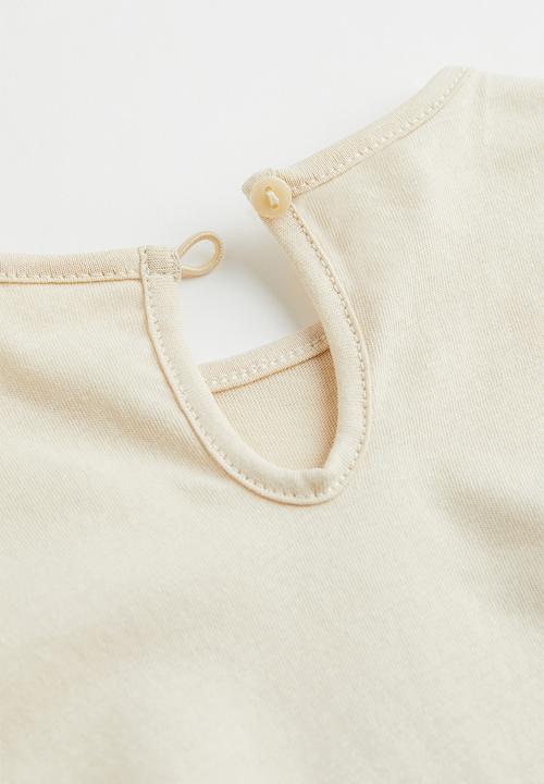 H&M - Printed top - cream/chicago