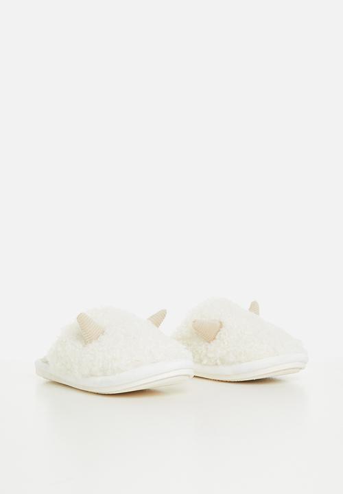 Pop Candy - Girls slipper - cream
