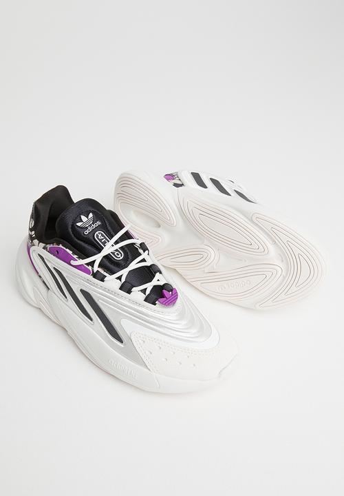adidas Originals - Ozelia w - off white/core black/shock purple
