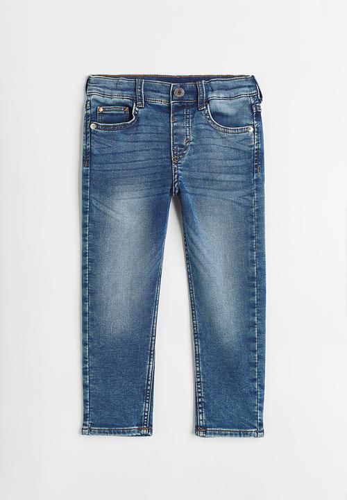 H&M - Relaxed fit super soft jeans - dark denim blue