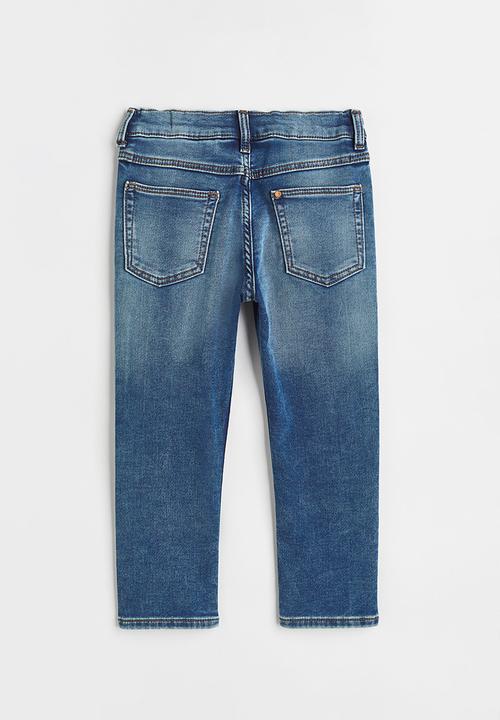 H&M - Relaxed fit super soft jeans - dark denim blue