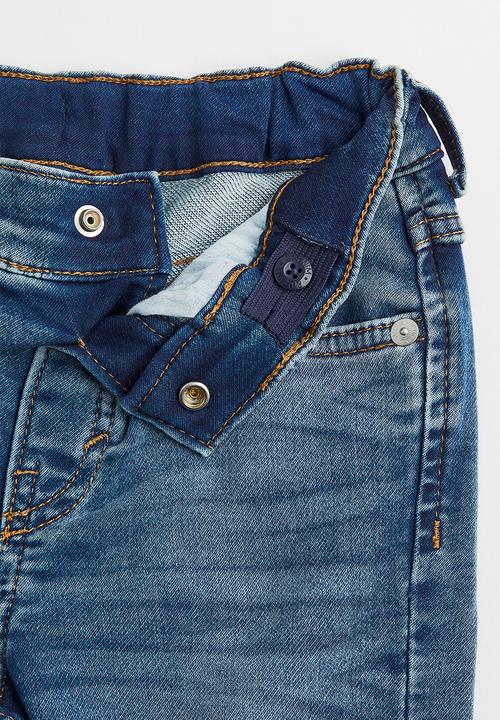 H&M - Relaxed fit super soft jeans - dark denim blue