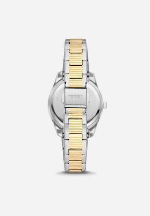 Fossil - Scarlette - silver & gold 