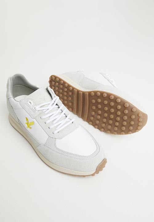 Lyle & Scott - Alder leather - white