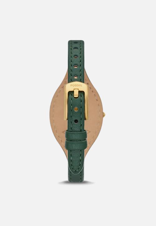 Fossil - Carlie - gold & green