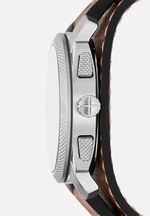 Fossil - Machine - silver & brown