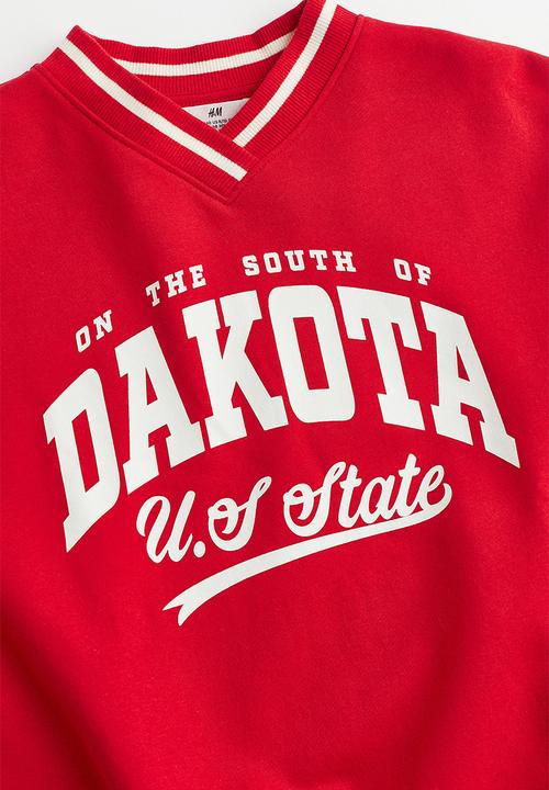 H&M - Oversized sweatshirt - red/dakota
