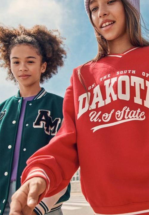 H&M - Oversized sweatshirt - red/dakota