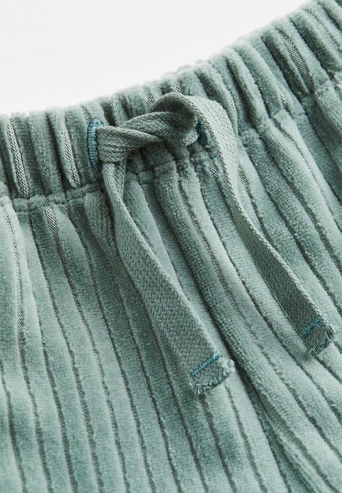H&M - 2 Piece velour set - green