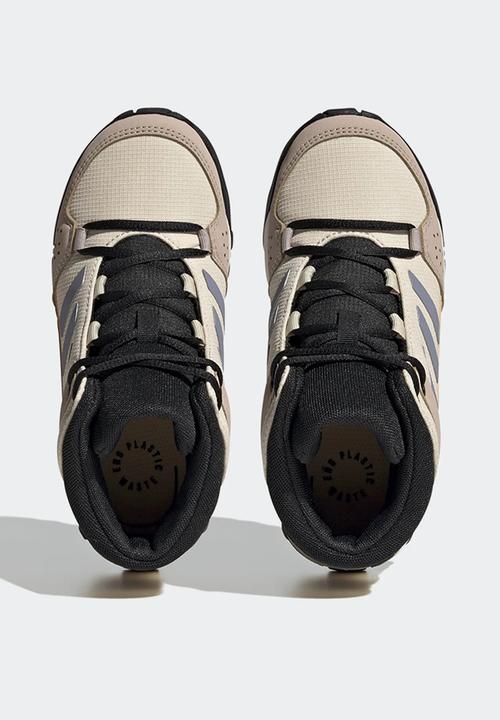 adidas Performance - Terrex hyperhiker mid k - sand strata/silver violet/acid orange