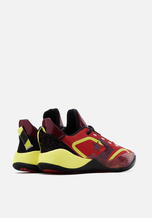 Converse - All star bb shift monster mash-up - red/dark beetroot/black