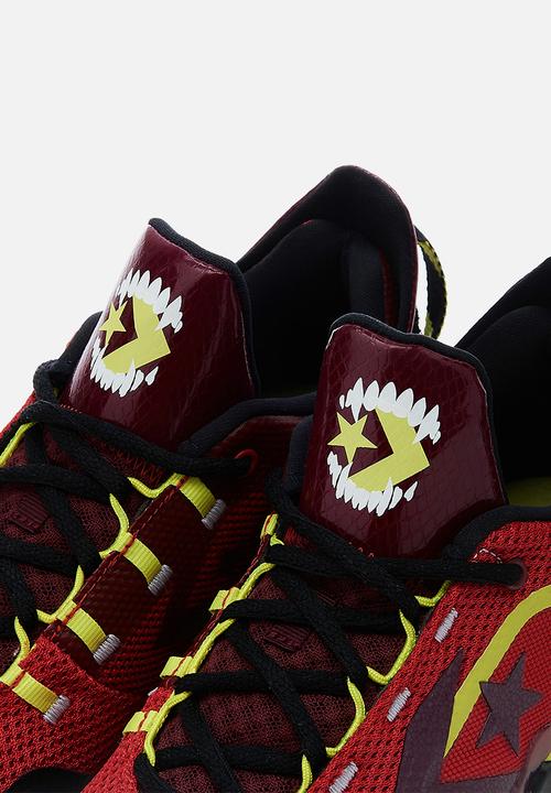 Converse - All star bb shift monster mash-up - red/dark beetroot/black