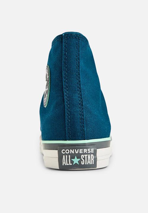 Converse - Chuck taylor all star edge glow - midnight turq/pale putty