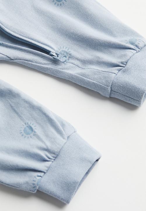 H&M - 2 Pack patterned cotton pyjamas - light blue/clouds