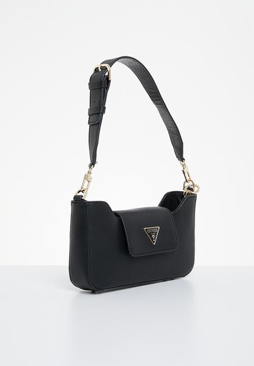 GUESS - Eco ivy top zip shoulder - black