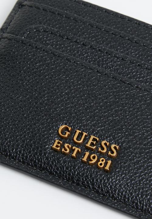 GUESS - Laurel slg card holder - black