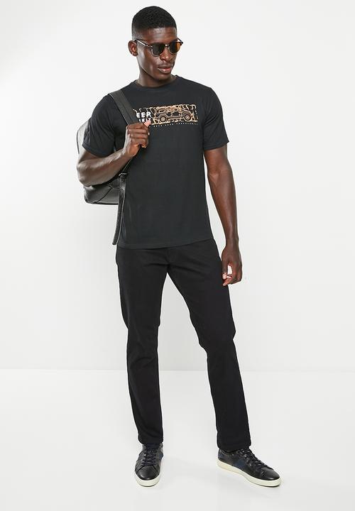 JEEP - Fashion graphics tee - black