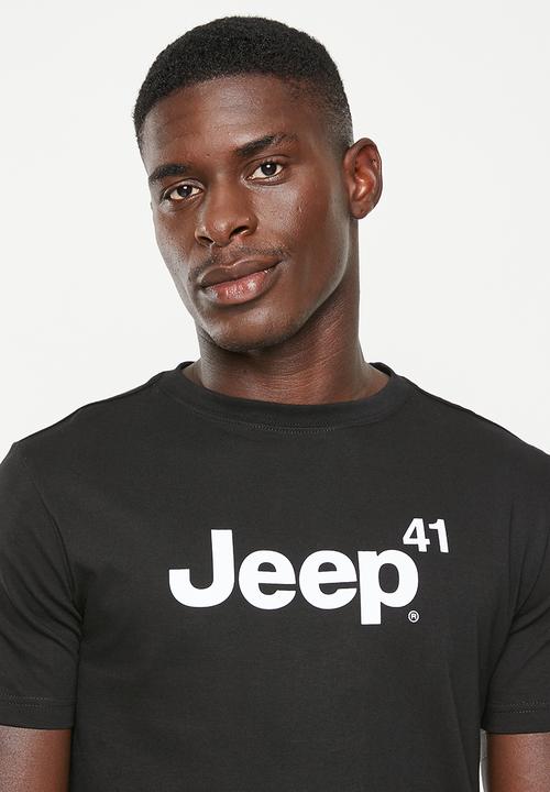 JEEP - Jeep 41 logo print tee - black