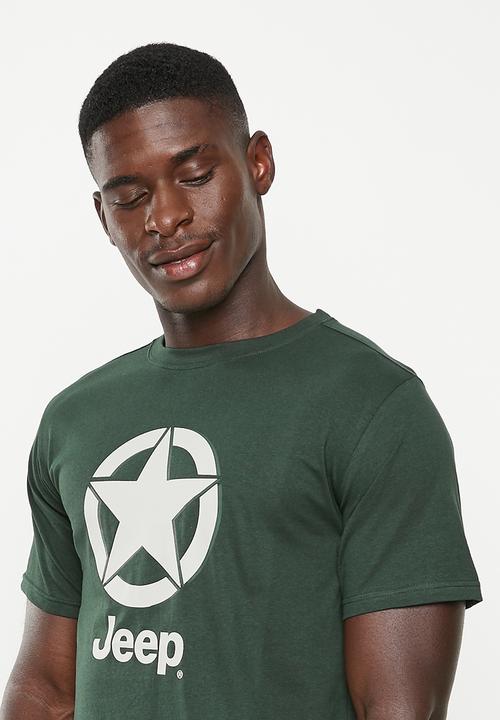 JEEP - Logo/icon strong tee - green dream