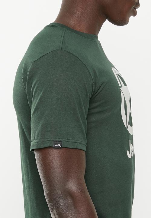 JEEP - Logo/icon strong tee - green dream