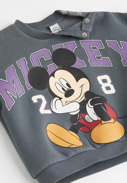 H&M - 2 Piece sweatshirt set - grey/mickey mouse