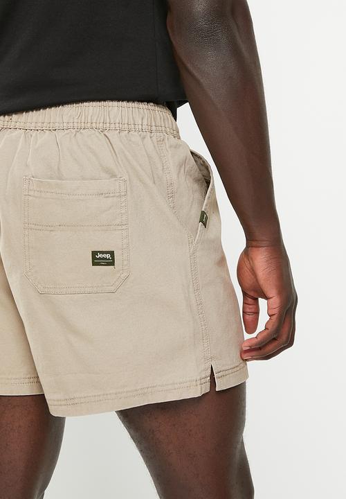 JEEP - Elasticated short - khaki