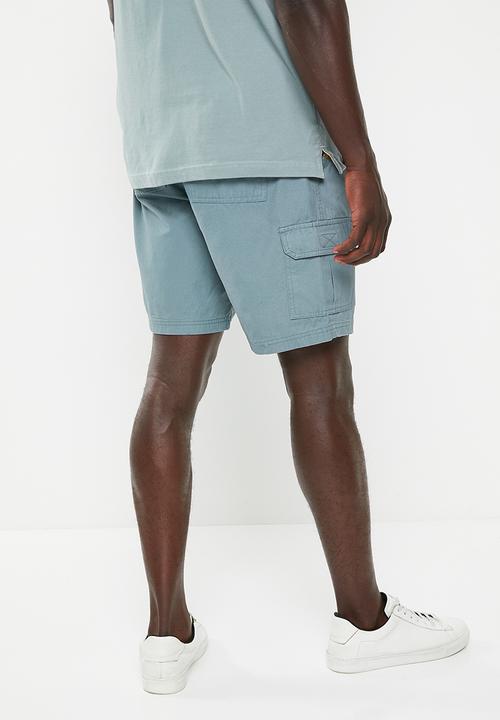 JEEP - Elasticated waistband cargo short - tarmac