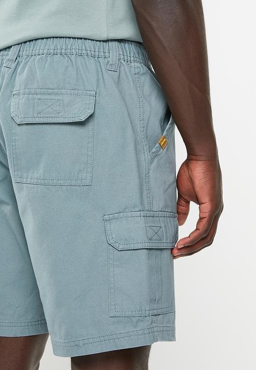 JEEP - Elasticated waistband cargo short - tarmac