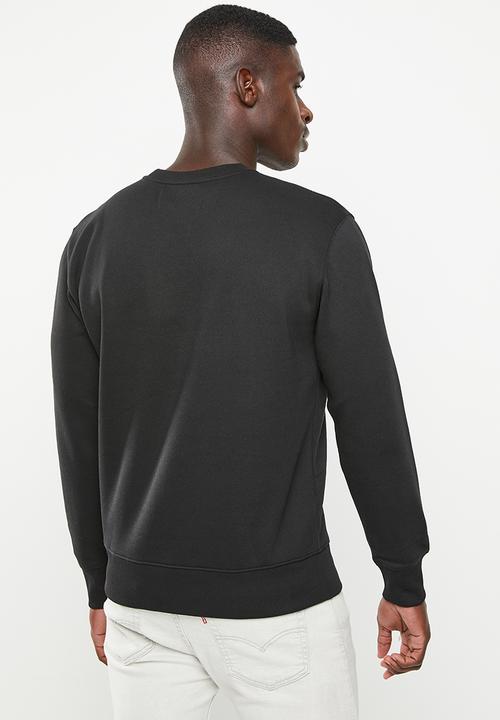 Calvin Klein - Monogram logo crew neck - black