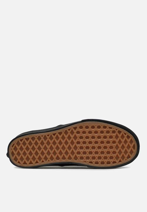 Vans - Authentic stackform -  velvet plaid green/black