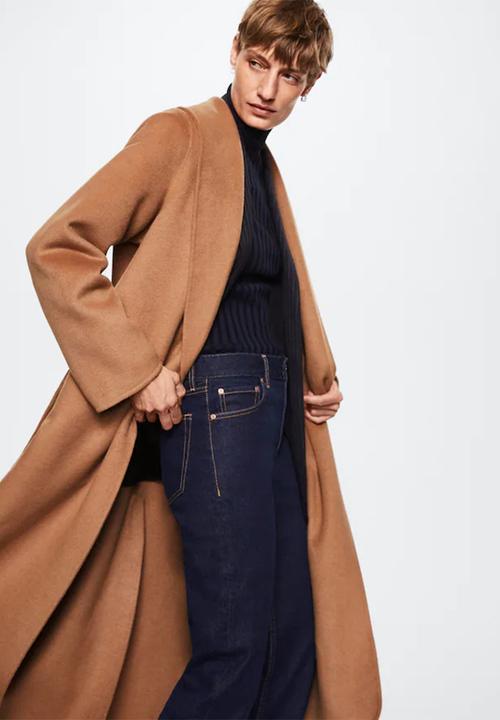 MANGO - Coat gabriela - medium brown