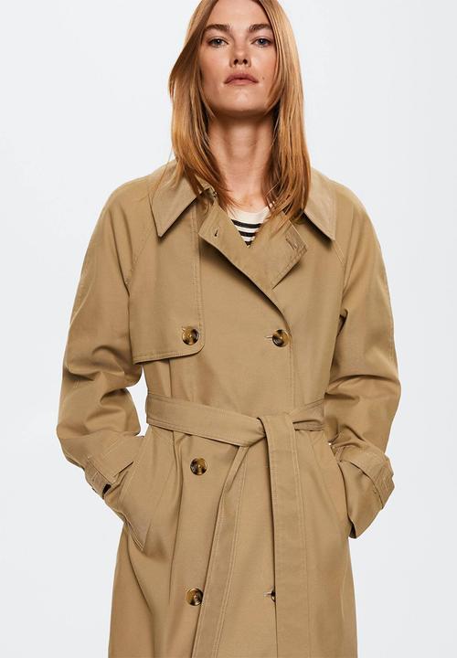 MANGO - Trench coat mustang - light beige