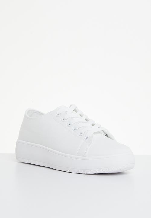 Superbalist - Anga platform sneaker - white