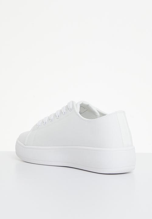 Superbalist - Anga platform sneaker - white