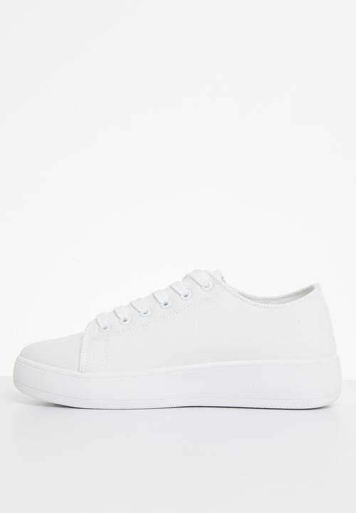 Superbalist - Anga platform sneaker - white