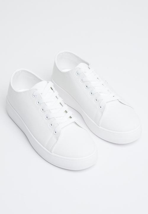 Superbalist - Anga platform sneaker - white