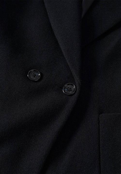 MANGO - Coat gauguin - black