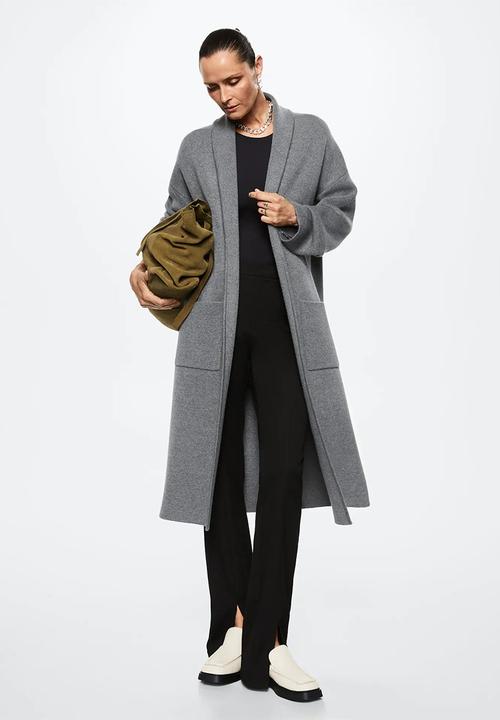 MANGO - Coat ringo - dark grey