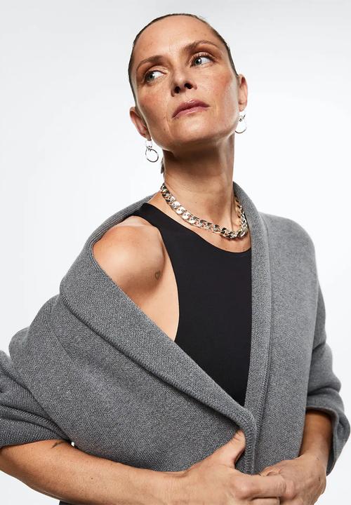 MANGO - Coat ringo - dark grey