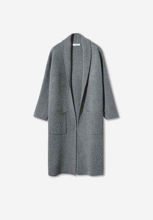 MANGO - Coat ringo - dark grey