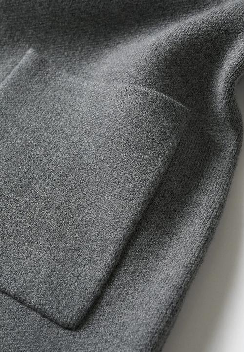 MANGO - Coat ringo - dark grey