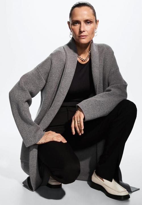 MANGO - Coat ringo - dark grey