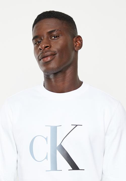 Calvin Klein - Filled ck crew neck - bright white