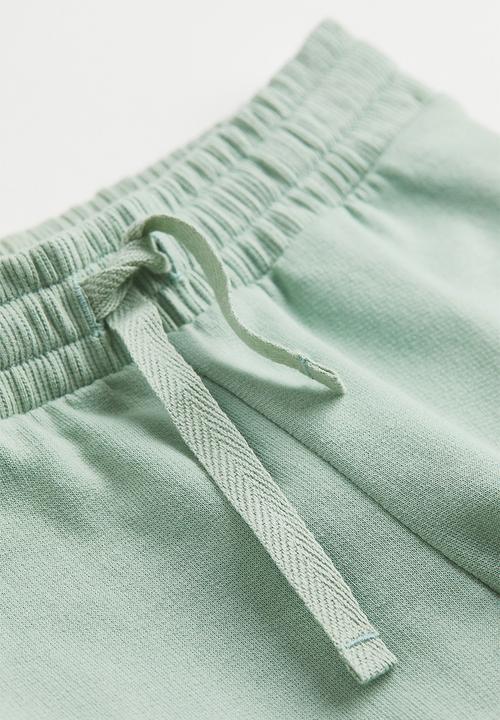 H&M - Cotton sweatpants - mint green