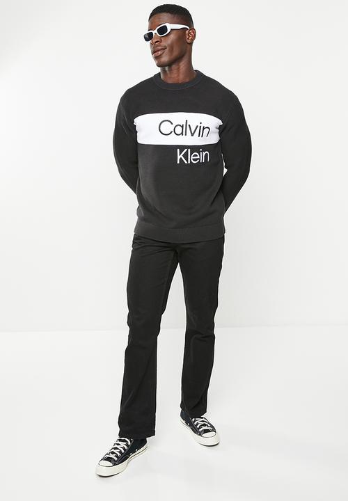 Calvin Klein - Institutional blocking sweater - ck black