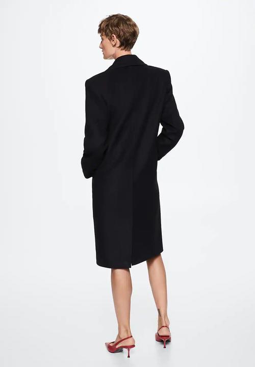 MANGO - Coat nirvana - black