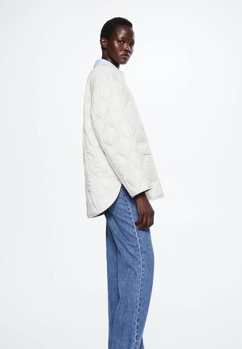 MANGO - Anorak melon - natural
