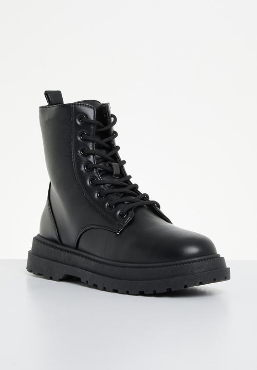 dailyfriday - Elva lace up boot - black
