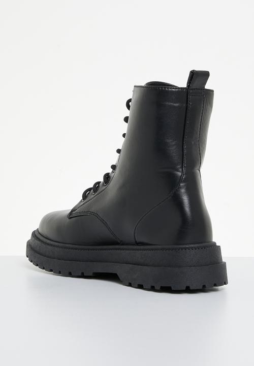 dailyfriday - Elva lace up boot - black